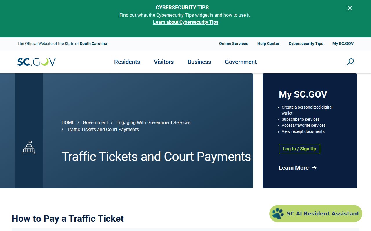 Jasper County traffic warrant payment case search and county selection