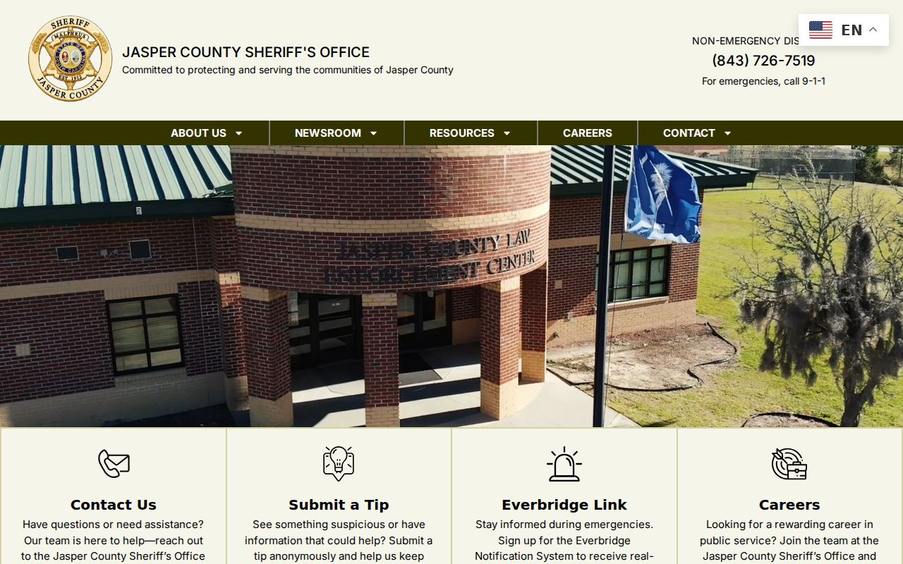 Jasper County warrant clerk contact information